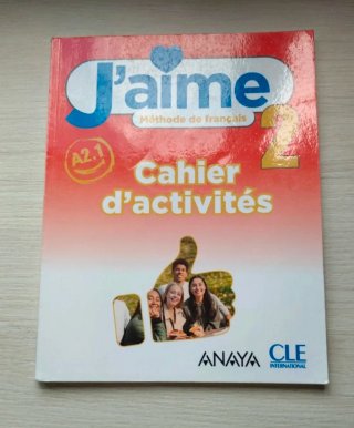 Libros de Francés 2° ESO - J'aime 2 - Anaya