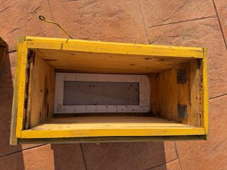 Colmena nucleo de madera trashumante nueva sin uso