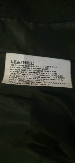 Chaqueta de cuero moto mujer