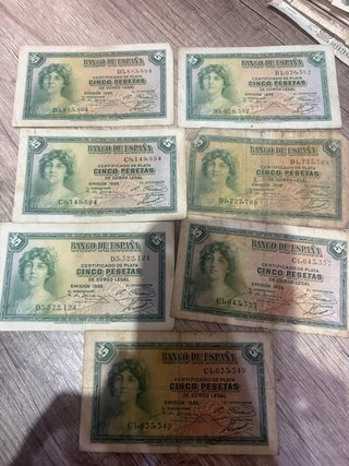 Colección Billetes Antiguos