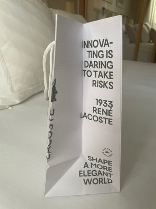 Bolsa de regalo Lacoste