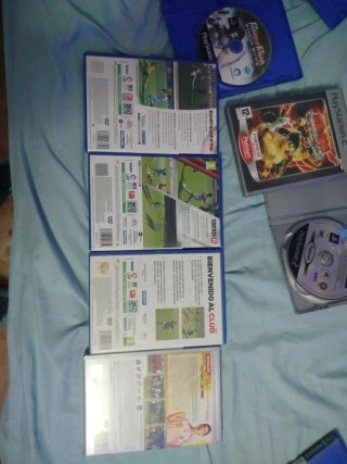 Lote 4 Juegos PS2: FIFA 10, 11, 13 y PES 6