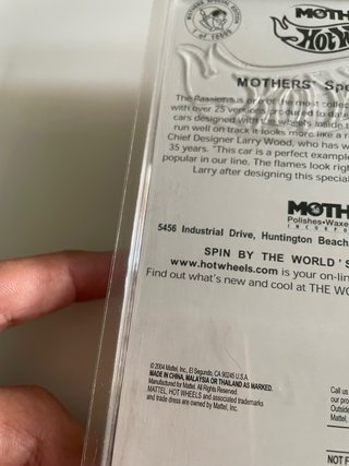 Hot Wheels Exclusivo Mothers Passion