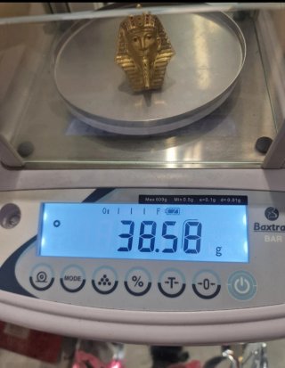 Anillo Sello Oro 18kt Faraón Egipcio Tutankamón