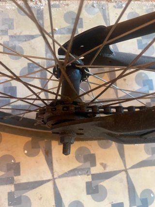 Bicicleta BMX Negra