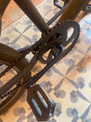 Bicicleta BMX Negra