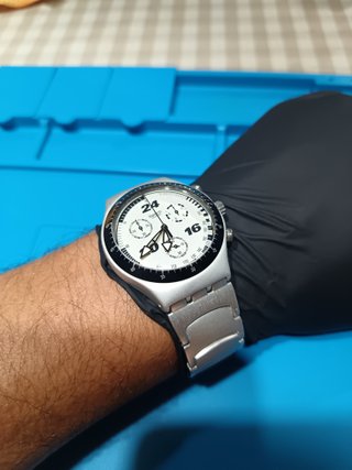 Swatch irony chrono restaurado ( cambio g-shock)