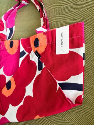 Saco Tote Marimekko Laranja