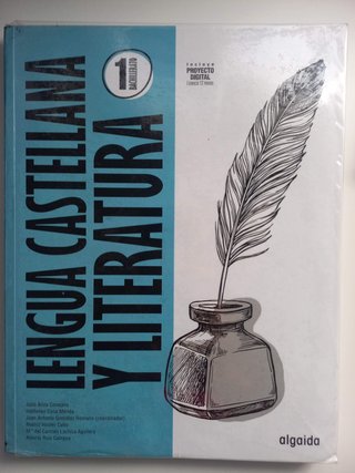 Lengua castellana y literatura, 1 bachillerato