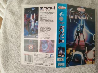 VHS Disney Tron