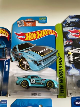 Lote Hot Wheels Japoneses: Nissan, Mazda