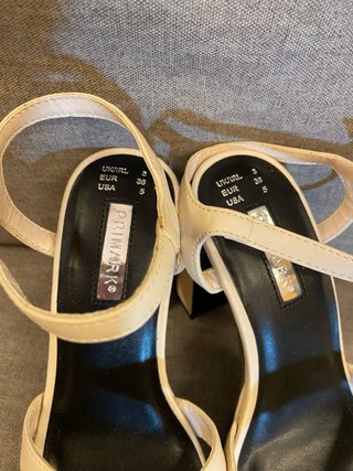 Sandalias Plataforma Tacón Alto Tiras Cruza