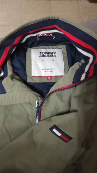 Chaqueta Tommy Hilfiger verde multicolor