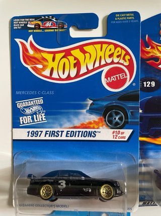 Lote Hot Wheels Mercedes C-Class y Ferrari 308