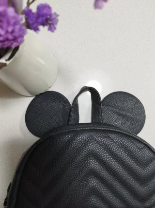 Mochila orejas Minnie Mouse Disney negra