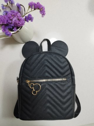 Mochila orejas Minnie Mouse Disney negra