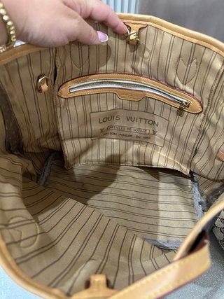 Borsa Louis Vuitton in pelle marrone