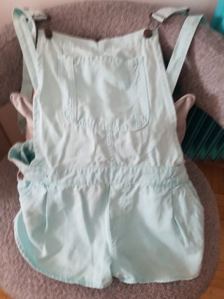 Mono corto Zara verde agua Talla M