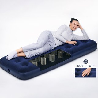 Colchón inflable poliéster