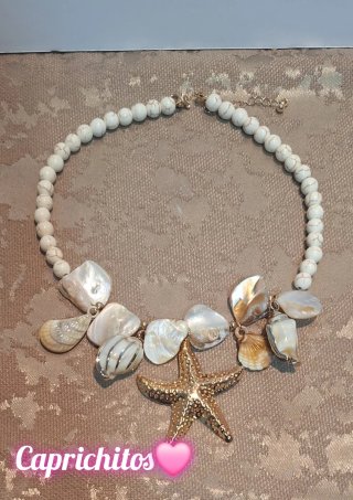 Conjunto de Joyería Morado y Dorado
