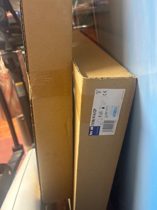 2 Lámparas de techo fluorescente dos cajas