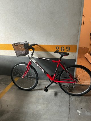 Bicicleta TOPBIKE Roja con Cesta en BARAKALDO