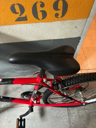 Bicicleta TOPBIKE Roja con Cesta en BARAKALDO