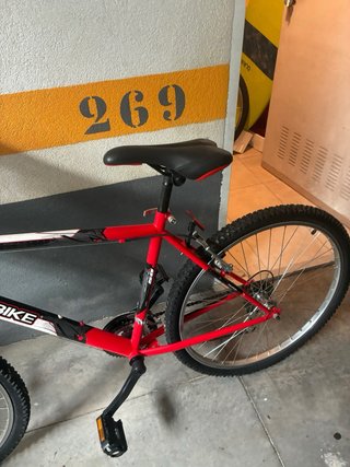Bicicleta TOPBIKE Roja con Cesta en BARAKALDO