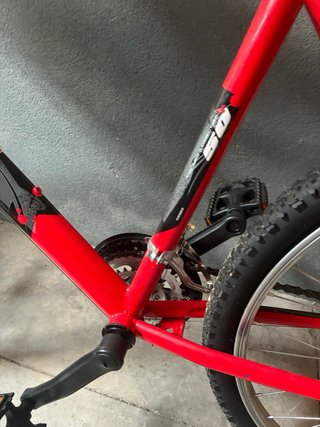 Bicicleta TOPBIKE Roja con Cesta en BARAKALDO