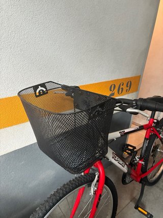 Bicicleta TOPBIKE Roja con Cesta en BARAKALDO