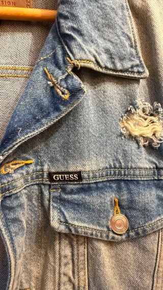 Chaqueta vaquera Guess azul