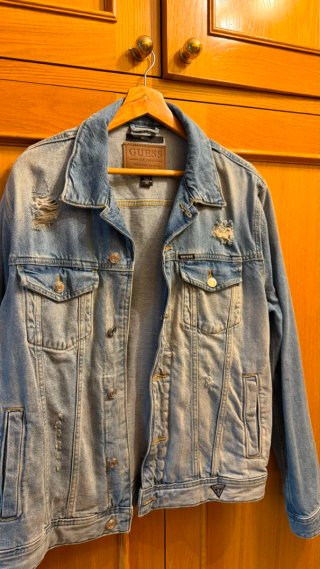 Chaqueta vaquera Guess azul