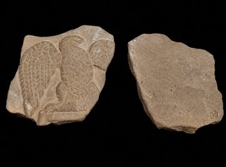 Arqueología. Águila romano S. I-II D.C.