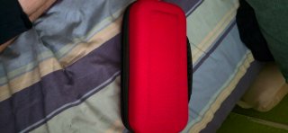 Nintendo Switch Lite Gris con funda roja