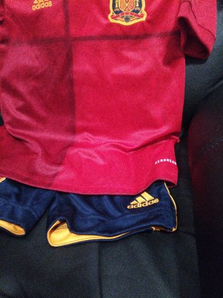 Equipación Oficial España Adidas Niños 9-10 Años