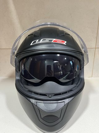 Casco Moto LS2 Negro Integral
