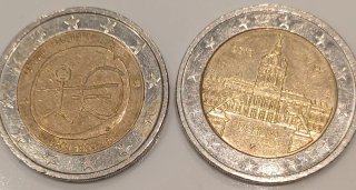 Monedas 2€ Conmemorativas (2 unidades)