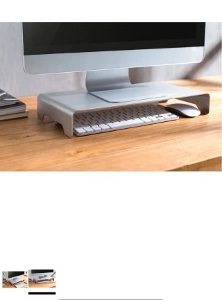 Supporto per monitor in alluminio