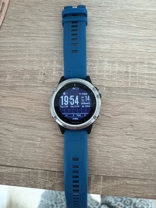 Reloj Garmin Fenix 5 Plus Azul/Plata