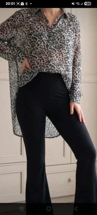 Camisa L Lumiere Estampado Animal