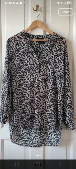 Camisa L Lumiere Estampado Animal