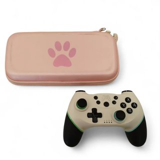 CONSOLA NINTENDO SWITCH LITE ROSA + ESTUCHE + MANDO
