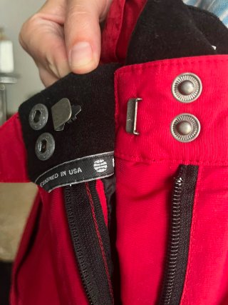 Pantalón de nieve US40 negro