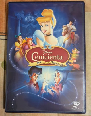 Pack 3 Películas DVD La Cenicienta Disney