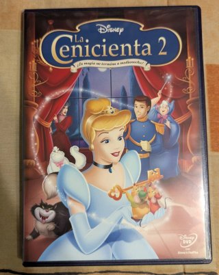 Pack 3 Películas DVD La Cenicienta Disney