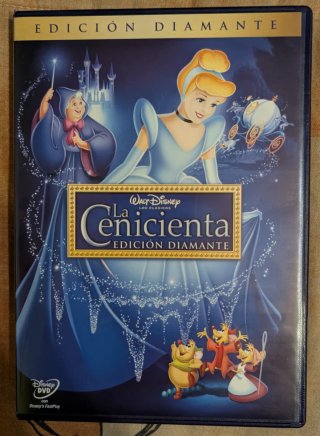 Pack 3 Películas DVD La Cenicienta Disney