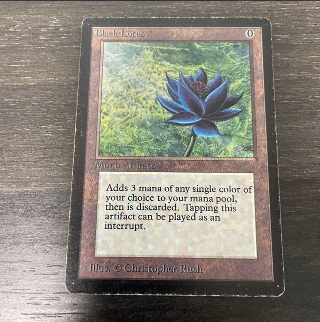 Black Lotus LEB HP Magic The Gathering
