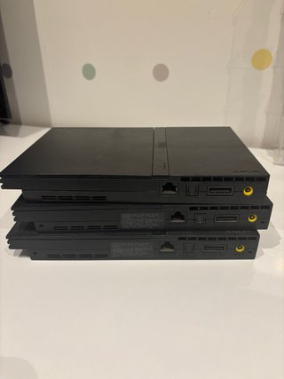 Lote 3 Consolas PS2 Slim Negras