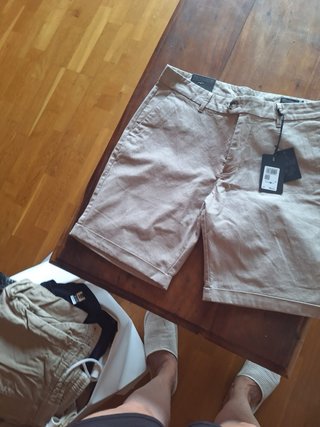 Bermudas Easy Wear Talla 44 Beige