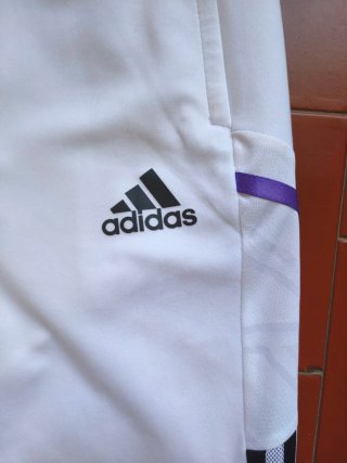 Pantalone Adidas Real Madrid allenamento Bianco M